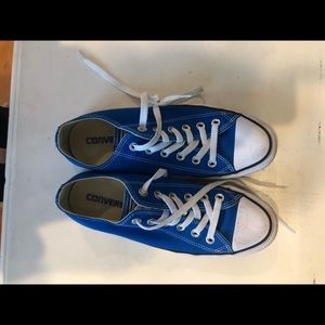 Blue converse size 8(men’s 6)